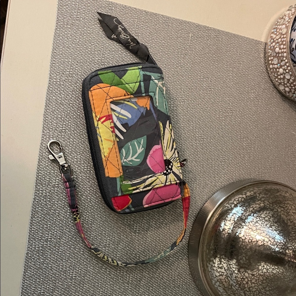 Colorful  Vera BradleyFloral Wristlet Wallet